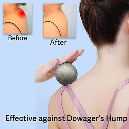 Plantar Fasciitis Relief Massage Ball – Lacrosse Ball, Foot Massage Roller & Myofascial Release Ball for Foot Pain, Trigger Point Therapy, Hard Ball for Deep Tissue & Fascia Massage