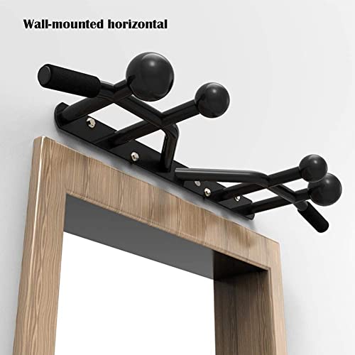 Multifunctional Wall Mounted Pull Up Bar/Chin Up Bar, Multi-Handle Position, Home Gym Upper Body Strength Training Equipment Max Weight 660 Lbs