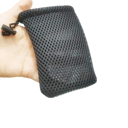Nylon Mesh Drawstring Bag, Mesh Bags 10Pcs, Small Storage Pouch String Bags for Small Travel Stuff Bags 10 x 15cm/6 x 4Inch