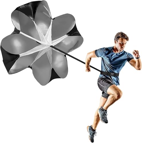 JaHaNa Sports Agility Speed Training Running Parachute (Medium)