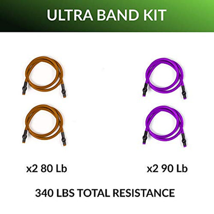 Gorilla Fitness Resistance Bands for Gorilla Bow Original and Gorilla Bow Travel