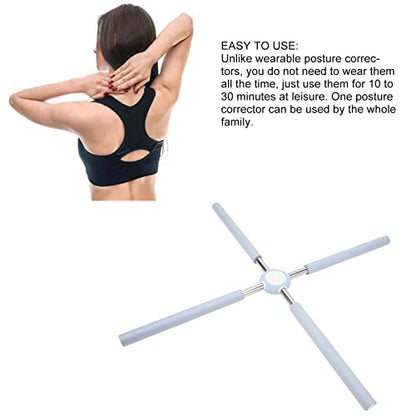 TUORE Back Training Sticks, Detachable Posture Corrector Sticks Improve Posture for Children for Straightening (Blue)