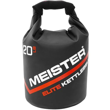 Meister Elite Portable Sand Kettlebell - Soft Sandbag Weight