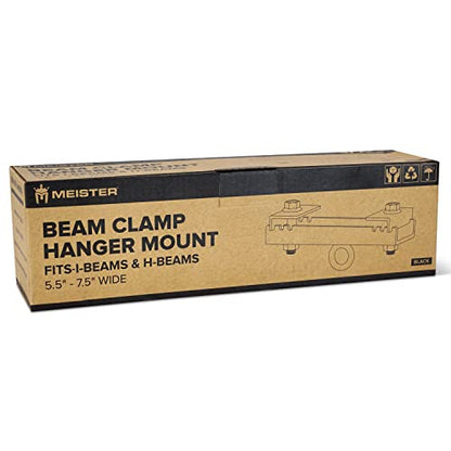 Meister Beam Clamp Hanger Mount for Heavy Bags & Overhead Gear - style: Beam Flange Width: 5.5" - 7.5" (14 - 19cm)