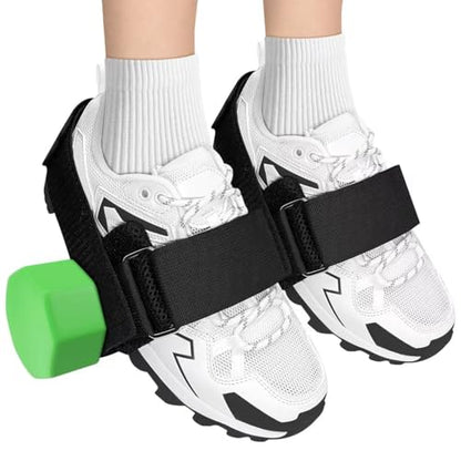 Dumbbell Foot Attachment- Adjustable Ankle Weights Strap for Leg Workouts, Home Gym Equipment - Perfect for Hamstring Curl, Shin Splint Relief, Monkey Feet Weight Lifting - Leg Weights for Men & Women