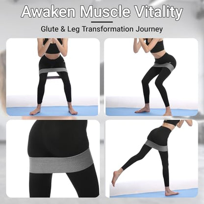 3 PCS Resistances Bands, Yoga Fitness Elastic Resistances Bands Set, Workout for Booty Legs, Elastic Pilates Flexbands