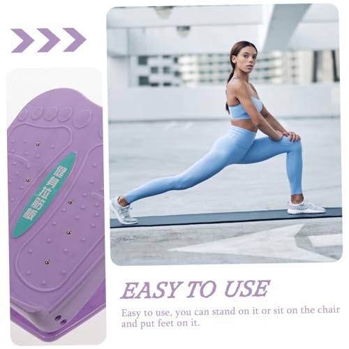 Calf Stretching Board Folding Leg and Ankle Flexibility Board Sturdy Non-Slip Design Home Exercise Equipment for Stretching and Rehabilitation