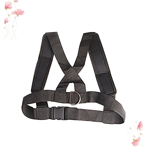 Sled Workout Harness with Heavy Duty Hooks for Fitness Training