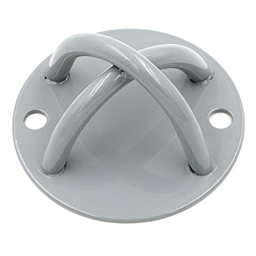 Hipiwe 2Pcs Wall Mount Bracket for Suspension Straps Ceiling Anchor Hooks - color: 2 Pcs