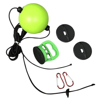 kowaku Double End Punching Ball, PU Reflex Speed Ball for Boxing Agility Training, with Suction Cup and Sticky Disc Mount