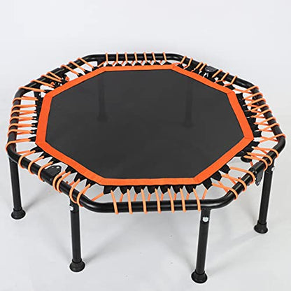 Replacement Trampoline Pad Outdoor Trampoline 48" Adult,Foldable Mini Fitness Trampoline Aerobic Indoor Outdoor Fitness Jumper,Easy Installation Silent Outdoor Exercise Safe for Adults Kids