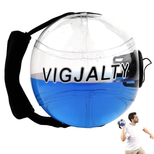 Small & Large Aqua Ball Bundle | Unpredictable Resistance for Engaging Stabilizer Muscles | Portable Workout Equipment for Home, Travel, Athletes & Beginners