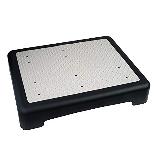 Hoovy 3.5” Step Riser – Portable One Step Stool for Elderly & Disabled –Antislip Half Step for Indoor & Outdoor Stairs, Cars, Bed, Chair, Shower – Lightweight Mobility Safety Tread for Up to 400lbs