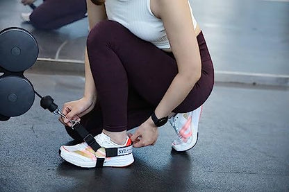 Glute Workout Kickback Strap – Booty Building and Workout Trainer – Home and Gym Leg Resistance Booty Bands for Cable Machines
