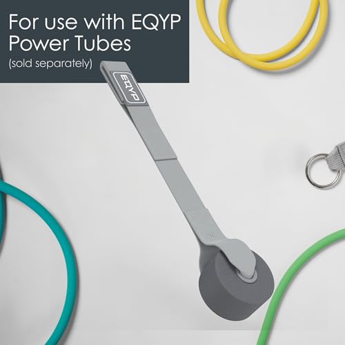 EQYP Power Tube Accessories – Handles, Door Anchor, Ankle Strap for Resistance Bands
