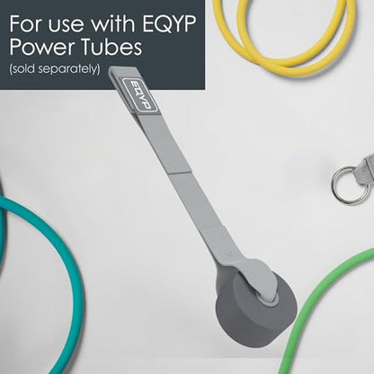 EQYP Power Tube Accessories – Handles, Door Anchor, Ankle Strap for Resistance Bands