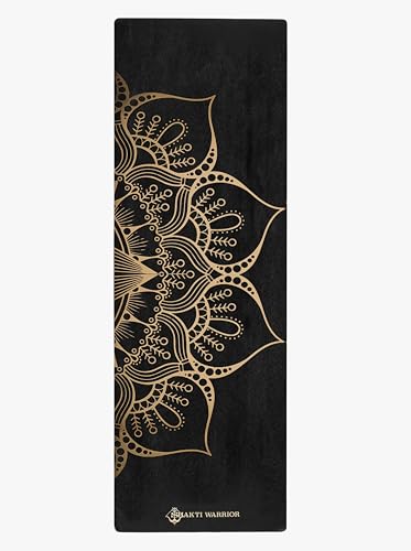 Shakti Warrior TPE Yoga Mat - Artist Designed, Premium eco friendly mats, Non Slip, Non toxic, Great For Regular & Hot Yoga, Pilates and Workouts (72 inch x 24 inch x 6mm thick) - color: Sahasrara