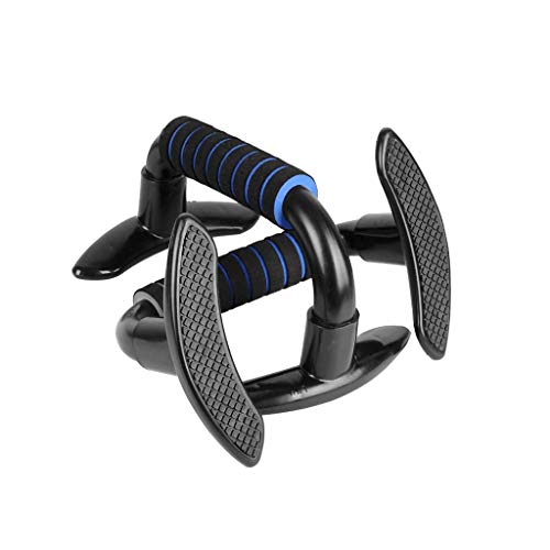 Type S Push-Ups Stands exercise fitness equipment rack domestic steel push up support anti-skid - color: Blue