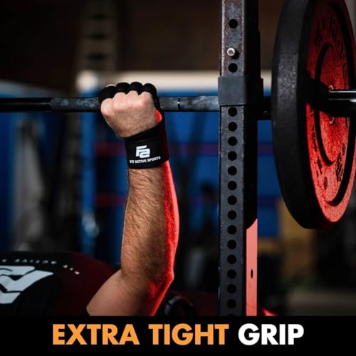 Gripper Weight Lifting Gloves with Wrist Wraps - Extra Grip & Padding for Lifting, Gym Workout, Cross Training Fitness, & Weightlifting. for Men & Women. No Calluses - size: X-Small