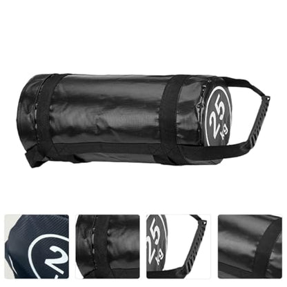 1 Set Fitness Workout sandbag Fitness sandbag Load sandbag Dynamic Load Exercises Sand Bag - color: Black, size: 60X23X23CM