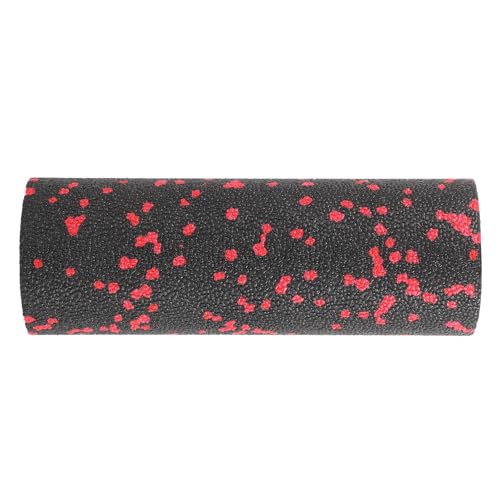 Compact Fitness Foam Roller Hollow Portable Muscle Relaxation Massage Stick Red for Exercise and Travel