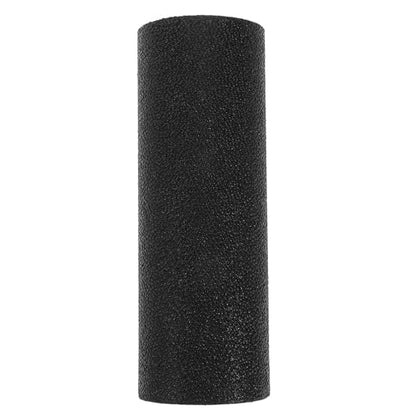 VICASKY Compact Foam Roller Lightweight and Portable Muscle Massage Cylinder for Fitness Massage and Muscle Fatigue Relief in Black