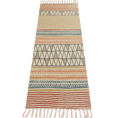 Cifupy Handmade Organic Yoga Mat made with Organic Cotton Yoga Mat - Non Slip Hand-Woven Foldable Yoga Rug Provides Excellent Comfort, Traction & Support for Indoor & Outdoor Use - 24 x 72 Inches - color: 100% Organic - DuoSe