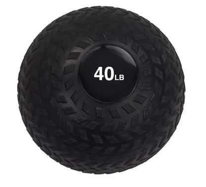 Body Sport Slam Ball with Tread Surface, Versatile, Workout Training, Strength Building, Improve Muscle Mass - size: 40.0 Pounds