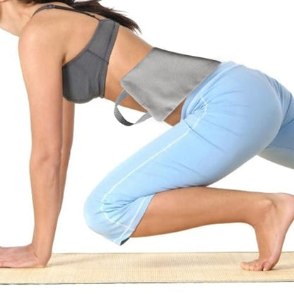 GANAZONO Canvas Weight Training Sandbag for Yoga and Fitness Adjustable Resistance Multi-Function Exercise Bag with Handles for Arm and Leg Workouts Suitable for Home and Gym