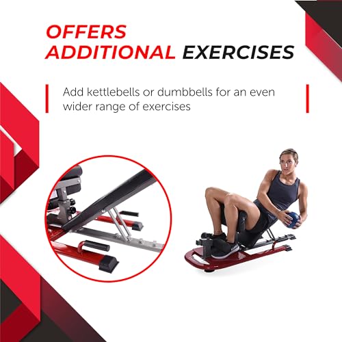 Stamina X 4-in-1 Adjustable Fitness Bench, for Strength Training