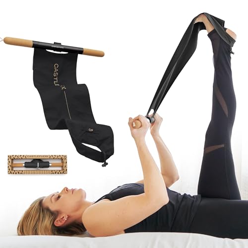 CastleFlexx Mobility and Full Body Strengthening Device - color: Black, size: Large 5'9 - 6'2