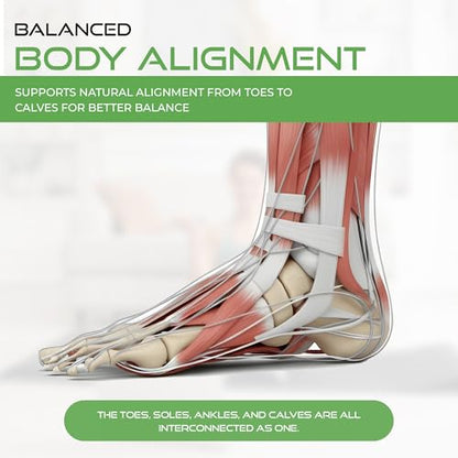 Soxsense Half-Moon Calf Stretcher for Plantar Fasciitis and Balance Trainer