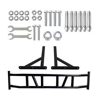 Wall Mount Pull Up Bar Wall Mounted Body Press Pull Up Bar Gym Chin-Up for Upper Body Workout