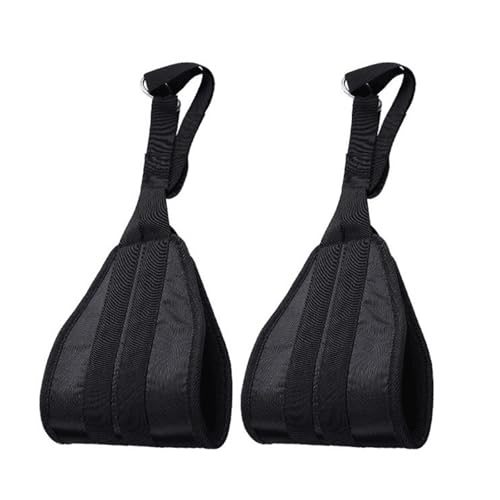 Adjustable Abdominal Suspension Strap for Hanging Knee Raises Fitness Hanging Belt with Thick Padding for Pull Up
