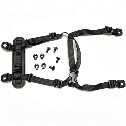 Jeeone Tactical Helmet Chin Strap, Universal Adjustable Dial 4-Point Suspension System with Bolts, for ACH Arisfit Fast MICH Bump Helmet - Black | nylon - color: Black