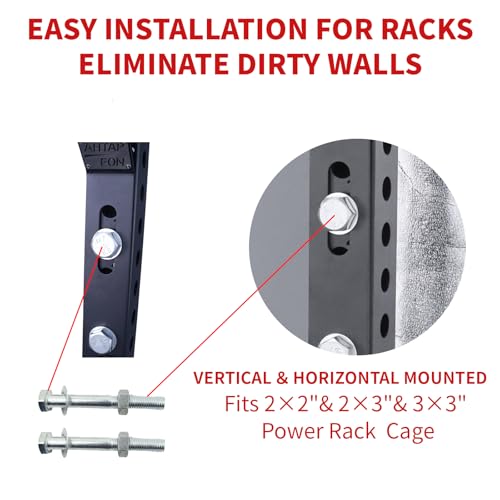 Wall Ball Target for Rack Mounted with Extension,Medicine Ball Target for Power Rack Attachments,Home Gym Exercise Ball Squash Fitness for Enhance Explosive Power