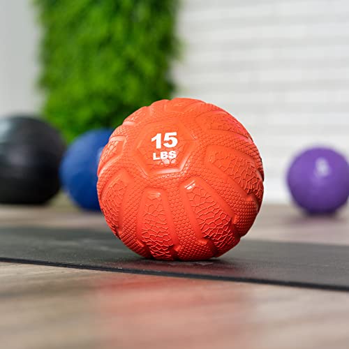PRISP Weighted Rubber Medicine Ball - Weight Ball for Strength Exercises and Fitness Workouts