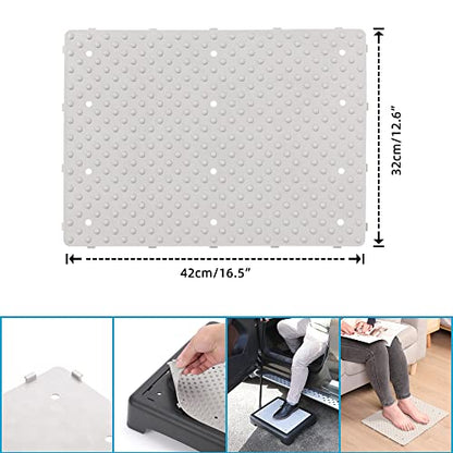Platform Safety Step - Non-Slip Indoor and Outdoor Large Size Mobility Stool, Portable Riser, Anti-Fall Safety Platform for The Elderly, High Rise Stairs