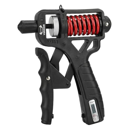 Adjustable 11-350 Lbs, Grip Strength Trainer, Forearm Hand Exerciser for Strength with Digital Counter, Hand Gripper Strengthener for Athletes Muscle Building Hand Treatment Strength Recovery.