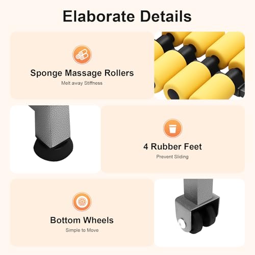 Multifunctional Full Body Traction Bed, Cervical Spine Stretcher Traction Spine Lumbar Massage Traction Table Back Stretch Decompression Machine for Tension Relief & Body Aches Pains, Massage