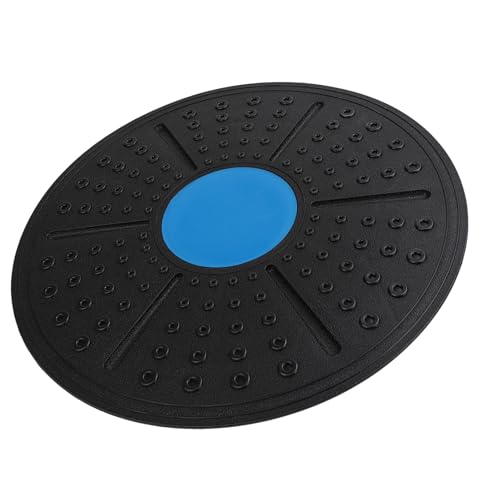 Balance Board Plastic Anti Slip Exercise Balance Stability Trainer, Core Strength Training Equipment, Portable Balance Board for Home Gym Workout and Injury Recovery