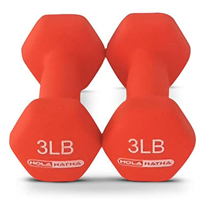 Neoprene Dumbbell Weights Set w/Rack, Home Gym Equipment - Portable Weighted Exercise Dumbbells for Fitness, Training, and Lifting Workouts