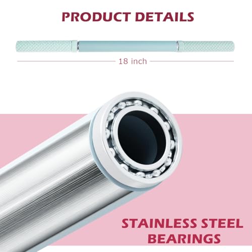 Muscle Roller Stick - Massage Roller for Myofascial Release & Deep Tissue Massage for Legs, Back, Shoulders - Relieve Soreness & Improve Recovery Baby Blue
