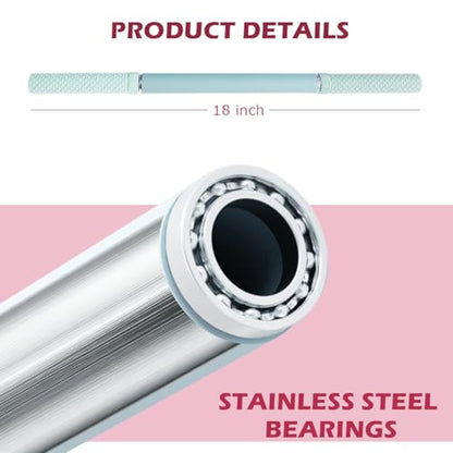 Muscle Roller Stick - Massage Roller for Myofascial Release & Deep Tissue Massage for Legs, Back, Shoulders - Relieve Soreness & Improve Recovery Baby Blue