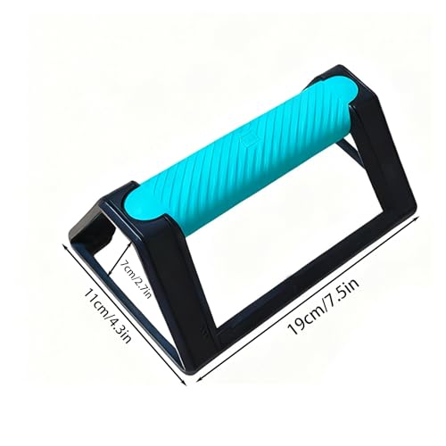Push Up Bars for Home Workout, Triangular Stable Support with Wrist Protection & Anti-Slip Base, Strength Training Handles for Men and Women, Pushup Stands for Chest Arm Exercise -1 Pair