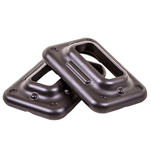 The Step Original Aerobic Exercise Risers (Pair) with Nonskid Feet - Two Extra Risers for Use with The Step Circuit Size Platforms
