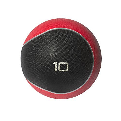 Cap Barbell Weight Medicine Ball | 2-12lb Options - style: 10 lb - Red