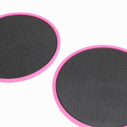 Dual Sided Discs, Exercise Core Sliders for Full Body Workout to Build Functional Core Strength, 7 Inches, 2 PCS, for Home Gym and Travel