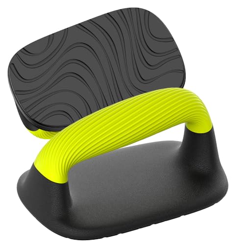 Push Up Bars, Ergonomic Pushup Handles for Home Gym Training - color: A: Neon Green