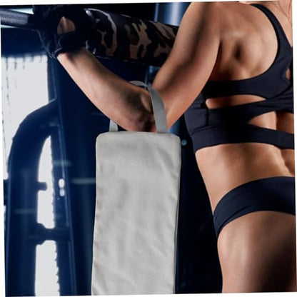 TOYANDONA Canvas Weightlifting Sandbag Sandbag for Yoga Fitness Training Durable Weight Bearing Bag with Sturdy Handles for Muscle Building Relief